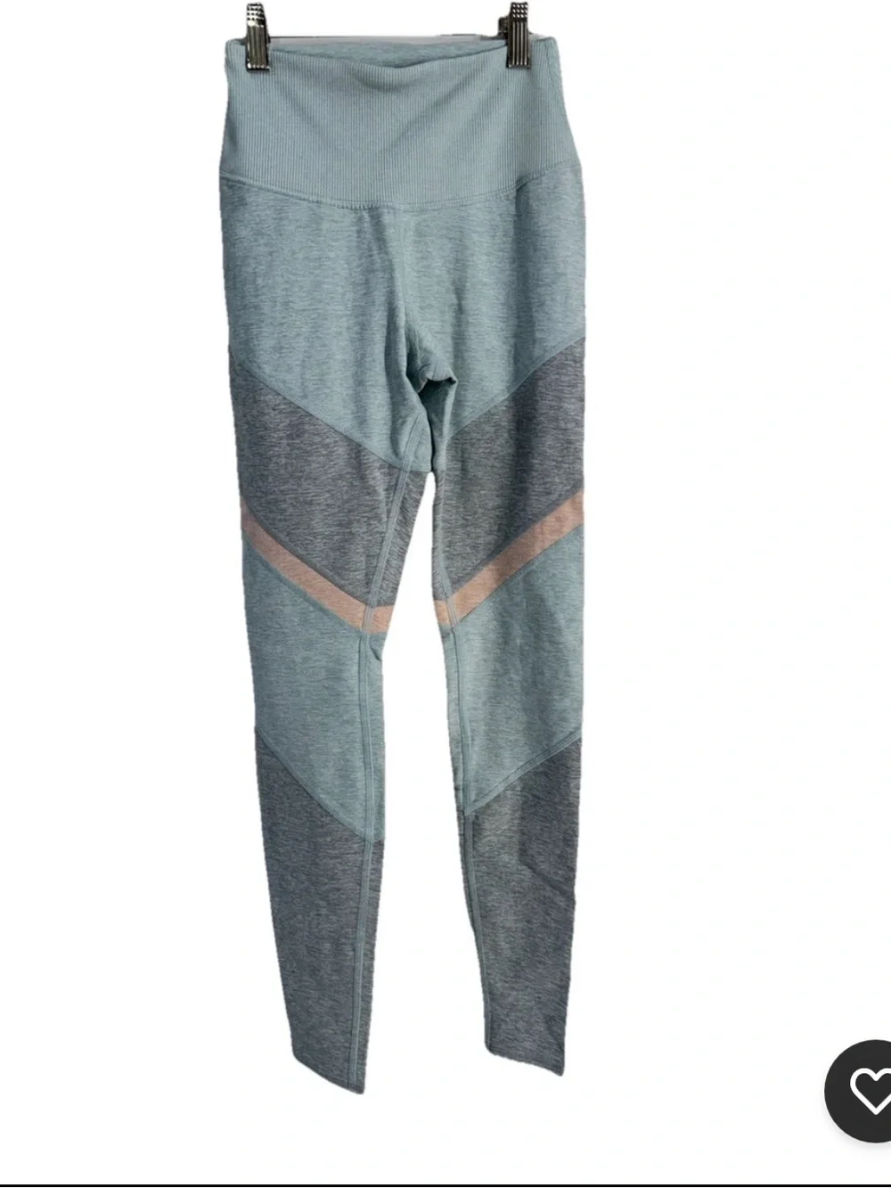 Alo Yoga Sheila High-Waist Alosoft Leggings Women XS Gray